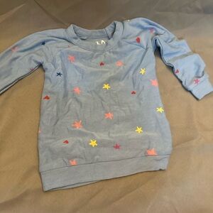 Cloud Chaser Blue and Red Star Sweatshirt